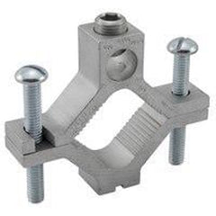 ILSCO AGC-1 Permaground Aluminum Ground Clamp Dual Rated Conductor Range 250 - 6 Pipe Sizes 1/2IN - 1IN
