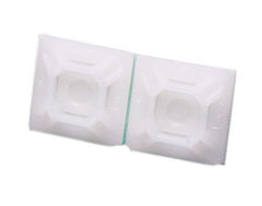 IDEAL IDEAL BMP-1000-9-C Cable Tie Mounting Pad, Natural, 100/Pack