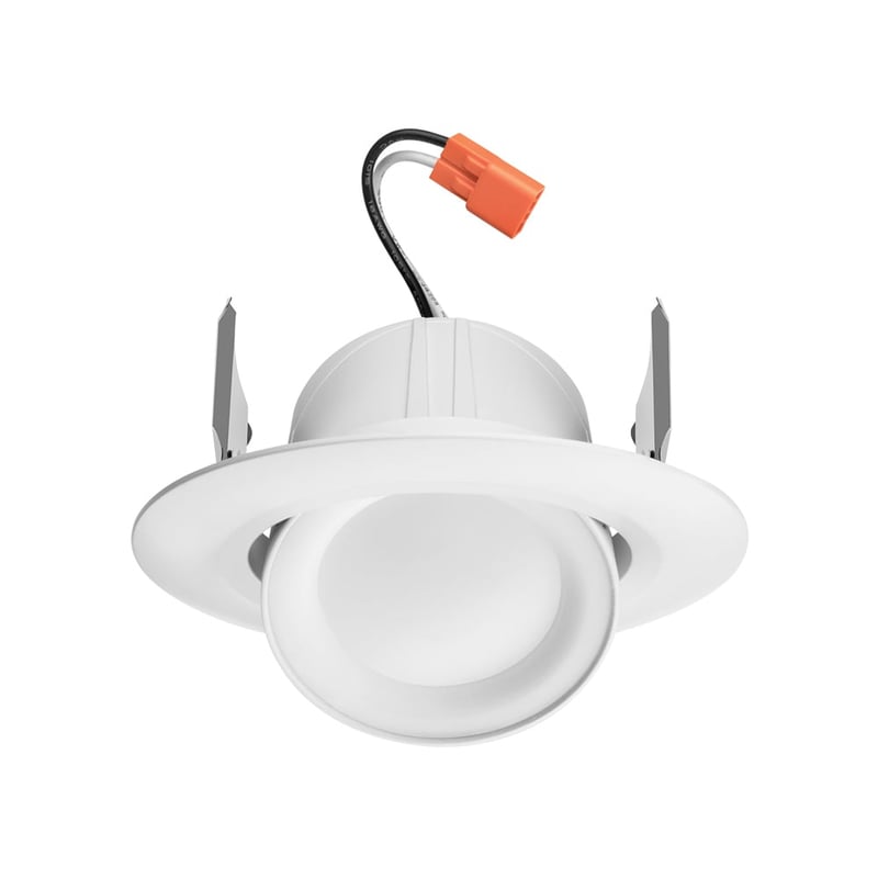 JUNO Juno RB4ASWW5MWM6 4 LED ADJGIMBAL 5-CCT 700Lm 8W 90CRI 120VMATTE WHITE