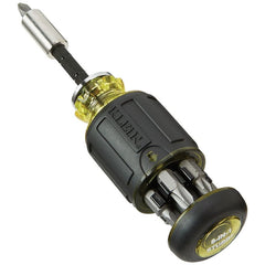 Klein 32308HD 12-in-1 Impact Rated Stubby Driver Set with Flip Sockets