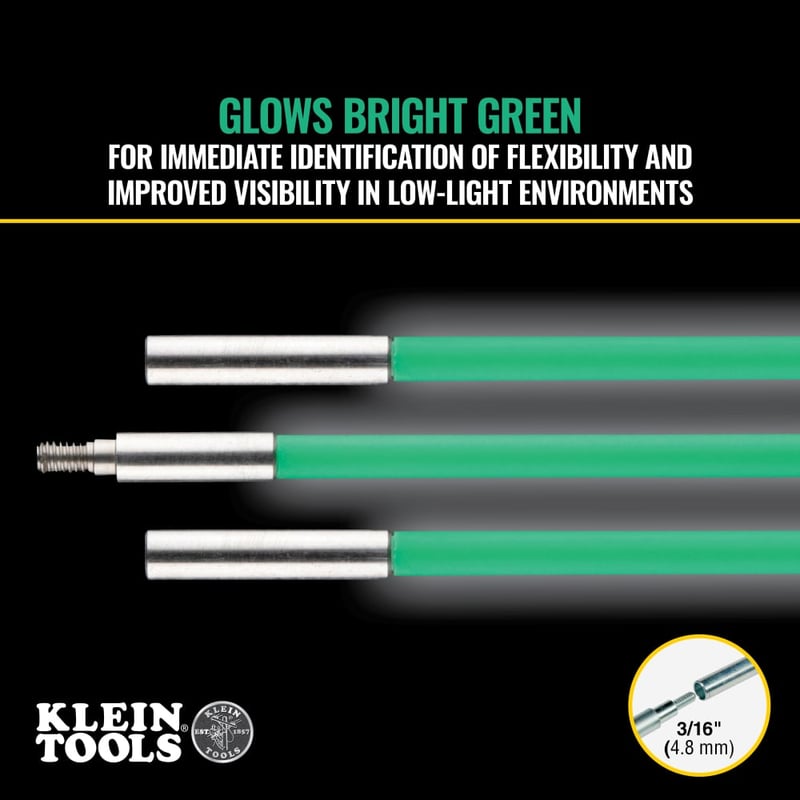 KLEIN TOOLS Klein 50159 Hi-Flex Glow Rod, 15FT