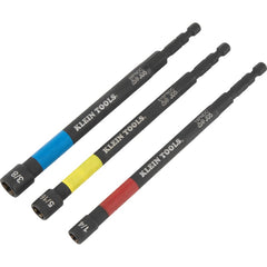 Klein Tools 65411PK3 Magnetic Power Nut Setter 3-Piece Set