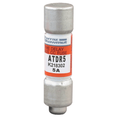 MERSEN Mersen ATDR5 5 Amp, 600 Volt, Class CC, Time Delay Midget Fuse