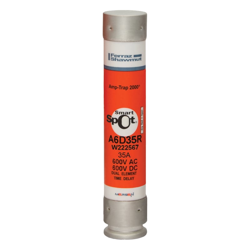 MERSEN Mersen A6D35R 35 Amp 600 Volt Class RK1 Time Delay Fuse
