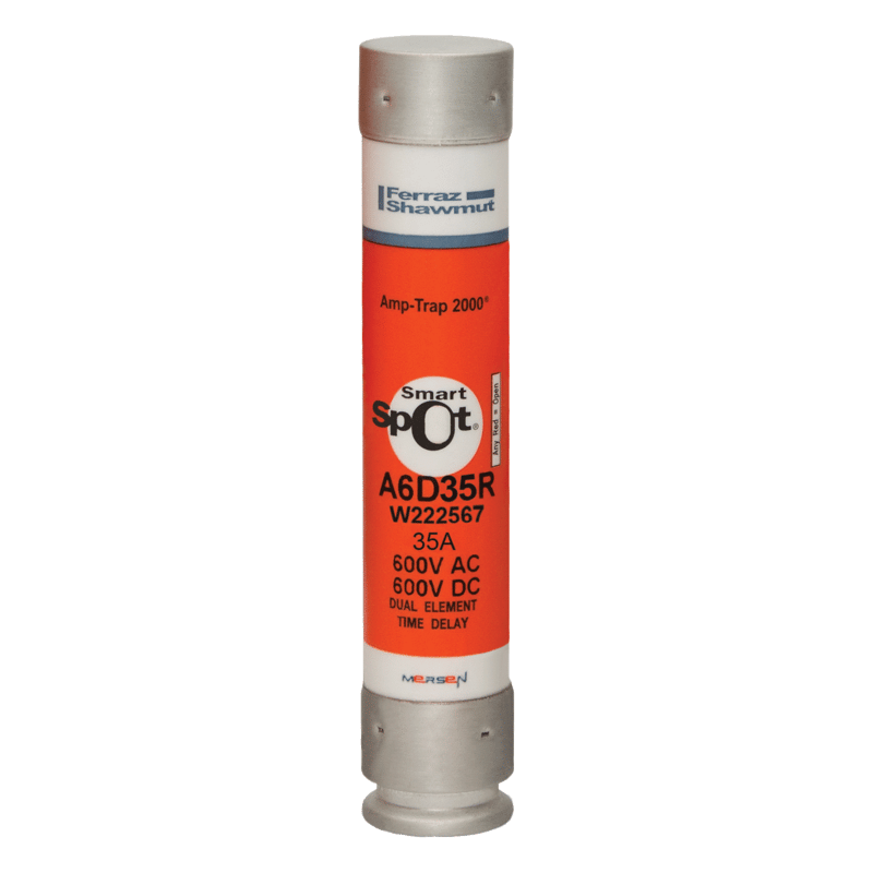 MERSEN Mersen A6D35R 35 Amp 600 Volt Class RK1 Time Delay Fuse
