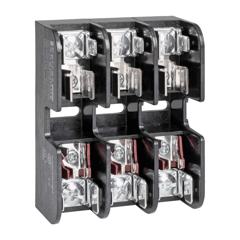 MERSEN Mersen 30313R 30 Amp, 600 Volt, 3 Pole Fuse Block