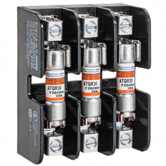 Mersen 30313R 30 Amp, 600 Volt, 3 Pole Fuse Block