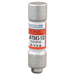 MERSEN Mersen ATDR3-1/2 3.5 Amp 600 Volt Class CC Time Delay Midget Fuse