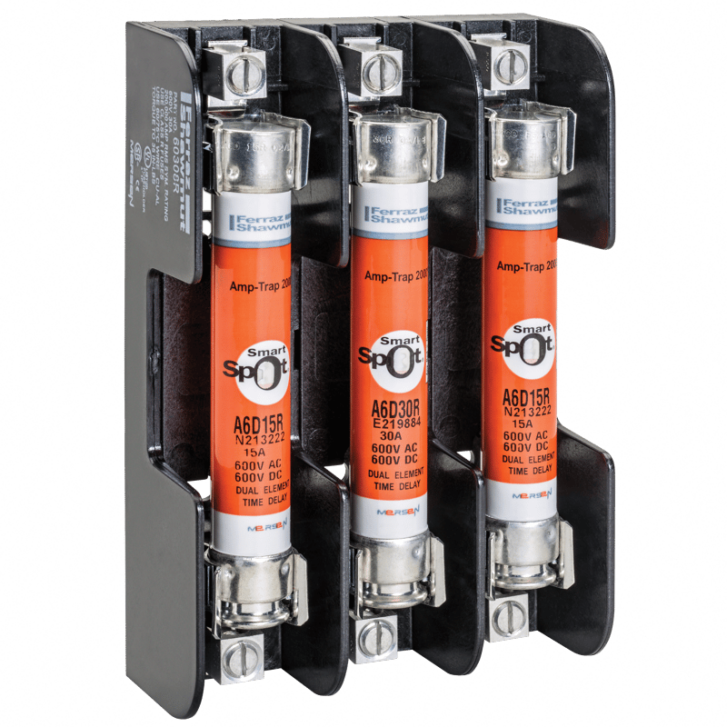 MERSEN Mersen A6D25R 25 Amp, 600 Volt, Class RK1 Time Delay Fuse