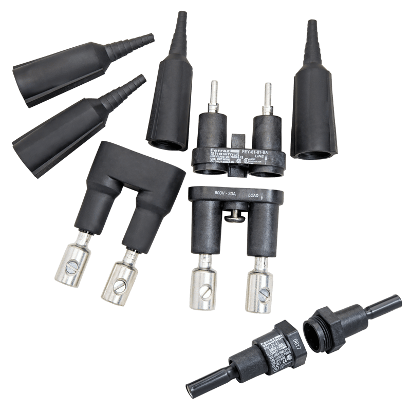 MERSEN Mersen FEC-11-11 600 Volt, 1 Pole, Fuseholder