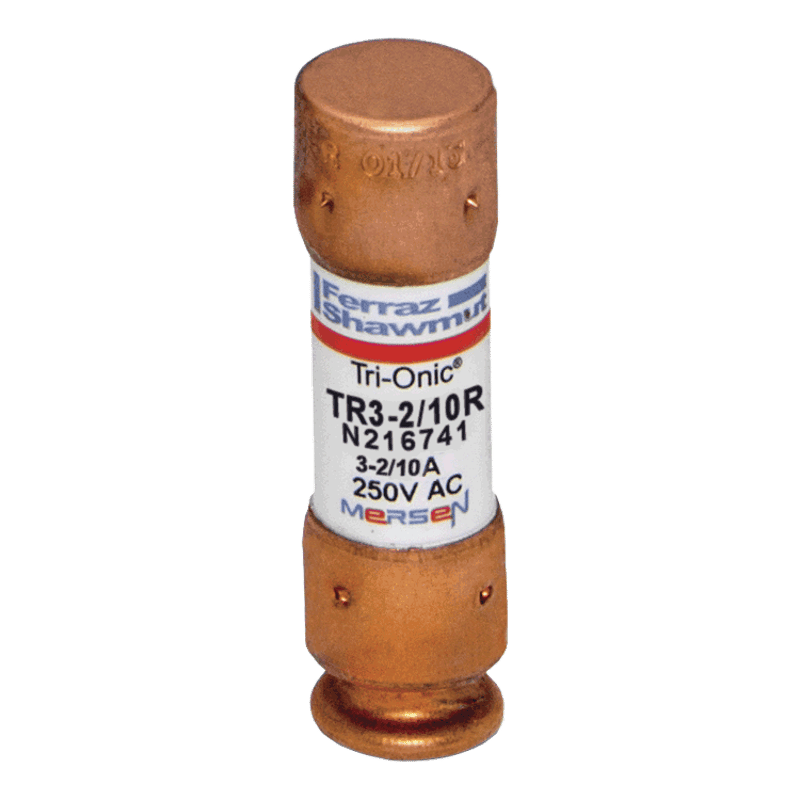 MERSEN Mersen TR3-2/10R 3.2 Amp, 250 Volt, Class RK5 Time Delay Fuse