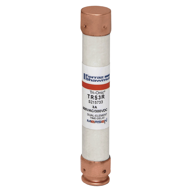 MERSEN Mersen TRS3R 3 Amp, 600 Volt, Class RK5 Time Delay Fuse