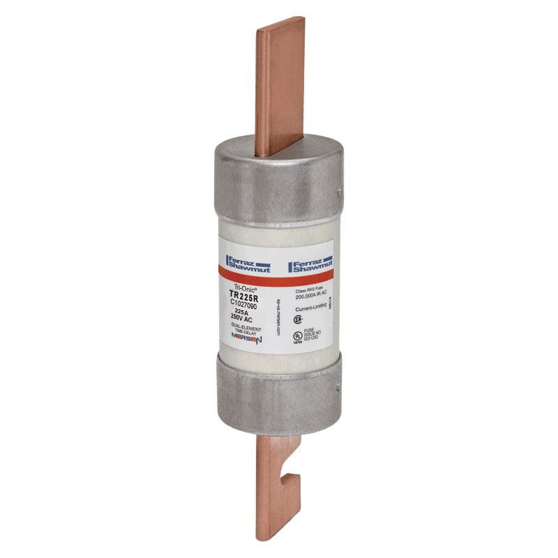 MERSEN Mersen TR225R 225 Amp, 250 Volt, Class RK5 Time Delay Fuse