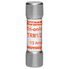 MERSEN Mersen TRM1/2 Midget Fuse 0.5 Amp 250 Volt Time Delay TRM1/2