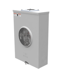 MILBANK Milbank U9551-RRL 200 Amp Ringless Meter Socket, 5 Terminal, Open Lever Bypass