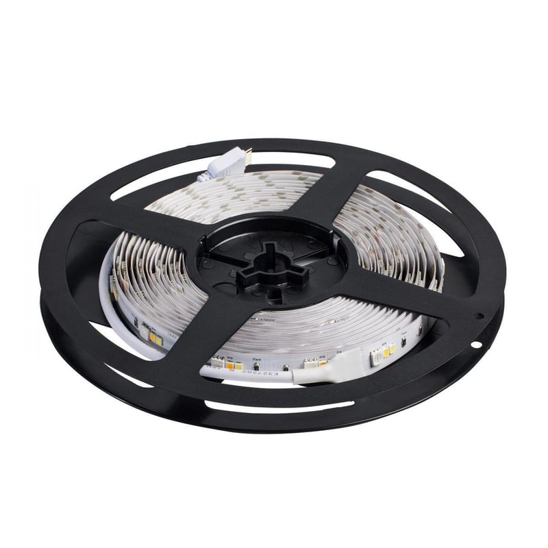 SATCO-NUVO Satco 64/110 Tape Light Strip 16FT RGB Plus Tunable White Plug Connection w/IR Remote Included
