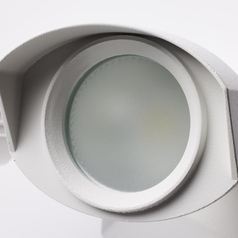 SATCO-NUVO Nuvo 65-210 Dual Head Security Light 3000K 120-277 Volt White
