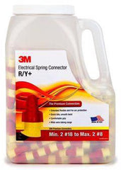 3M 3M R/Y+JUG Performance Plus Wire Connectors 600V (Box of 8)