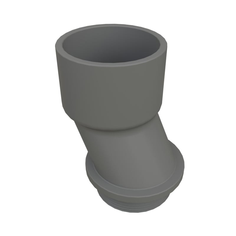 CANTEX CANTEX 5133185 2IN Meter Offset, PVC