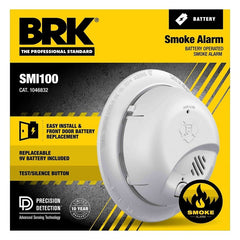 BRK BRK 1046832 SMI100 Battery-Operated Smoke Alarm