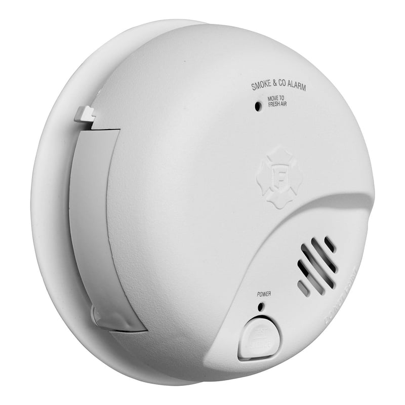 BRK BRK 1046864 SMICO100 Battery-Operated 2-In-1 Smoke & Carbon Monoxide Alarm