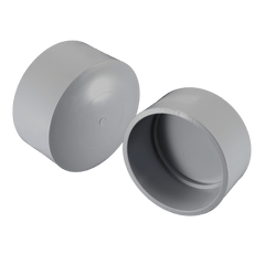 CANTEX CANTEX 5140035 1 1/2IN End Cap, PVC