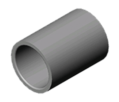CANTEX CANTEX 6141634 6IN Coupling, PVC