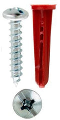 CULLY CULLY 39821 Conical Anchor Kit #10 Phillips/Slotted Pan Head Screws 100