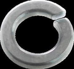 CULLY Cully 40510J #8 Lock Washer, Medium Split, Zinc, 100/Jar