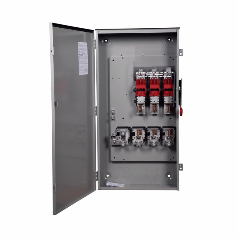 EATON Eaton DH325NRK 400 Amp, 3 Pole, 240 Volt, NEMA 3R, Heavy Duty Fusible Safety Switch