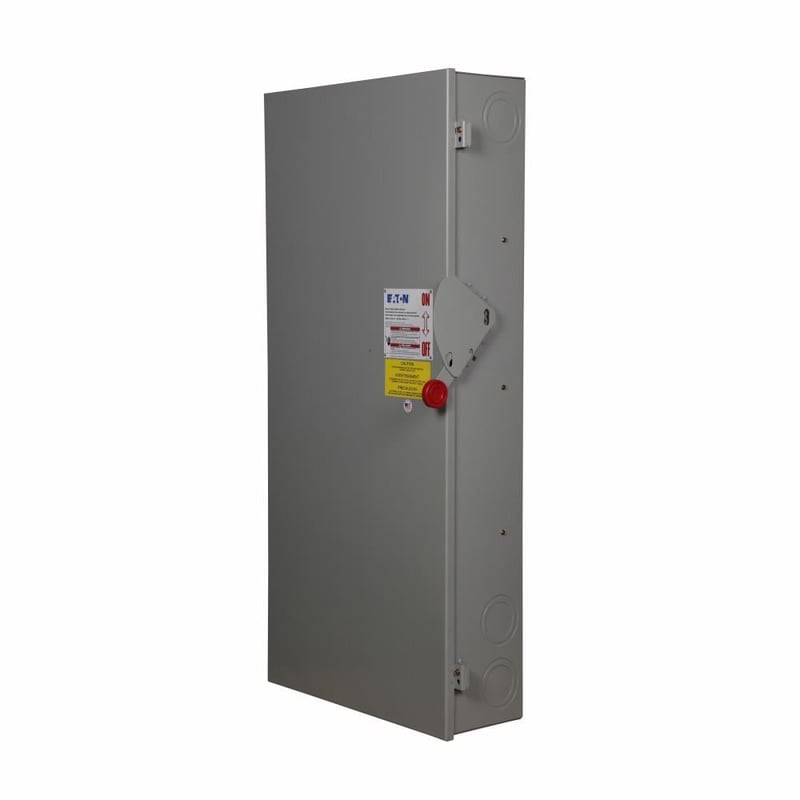 EATON Eaton DH326NGK Heavy Duty Fusible Safety Switch 600 Amp 240 Volt NEMA 1