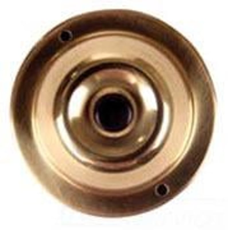 EDWARDS EDWARDS 603 Low Voltage Pushbutton, Brass