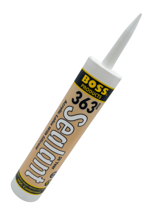 EBINGER EBINGER E935C Caulk 10.8OZ Silicone Caulk 363 Clear Caulk
