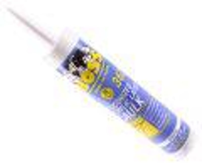 EBINGER EBINGER E935C Caulk 10.8OZ Silicone Caulk 363 Clear Caulk