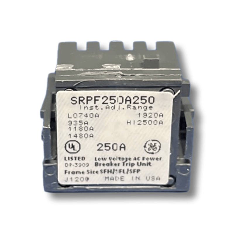 GENERAL ELECTRIC SRPF250A250 CIRCUIT BREAKERS