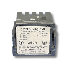 GENERAL ELECTRIC SRPF250A250 CIRCUIT BREAKERS