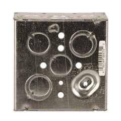 MULTIPLE Multiple 232 4 Square Box, 2-1/8IN Deep, Combo KO's 232