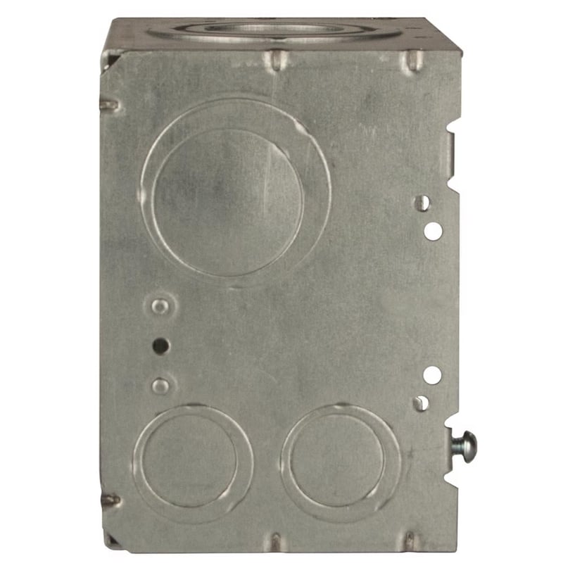 MULTIPLE Multiple 260 4-11/16 Square Box 3-1/4in Deep 1/2in-2in KO's