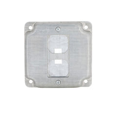 MULTIPLE Multiple 808U 4 Square, 1 Device Universal W/ Inserts Raised Cover