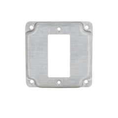 MULTIPLE Multiple 808C 4 Square, 1 GFCI Raised Cover