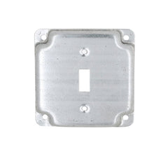 MULTIPLE Multiple 800C 4 Square, 1 Toggle Switch Raised Cover Power