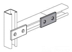 MULTIPLE Multiple PS-601-EG 2 Hole Flat Plate Fitting Power 3-1/2 x 1/4 x 1-5/8 EG