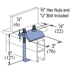 MULTIPLE Multiple PS-2651-T2-EG Beam Clamp
