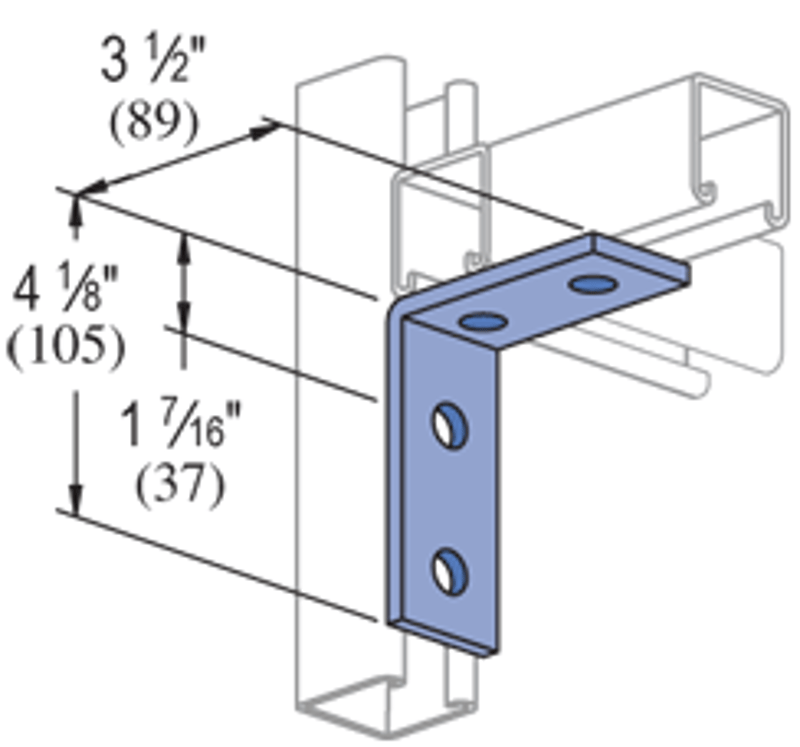 MULTIPLE PS-607-EG DUCT ANGLES