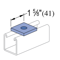 MULTIPLE Multiple PS-619-1/4-EG 1/4IN Square Washer Replacement MPN
