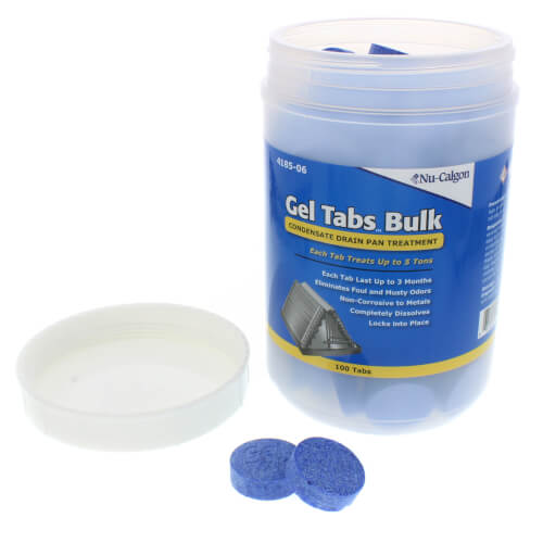 NU-CALGON Nu-Calgon 4185-06 Gel Tabs (Count of 100) Condensate Treatment Tablet