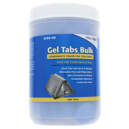 NU-CALGON Nu-Calgon 4185-06 Gel Tabs (Count of 100) Condensate Treatment Tablet