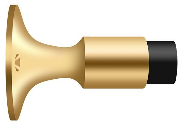 DELTANA Deltana DSW325CR003 Wall Mount Bumper Brass