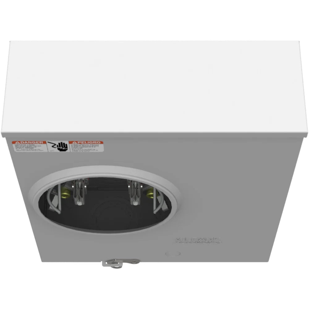 MILBANK Milbank U4413-O-KK-BLG Meter Socket 200 Amps AC 600 Volts AC Ringless 4 Terminal