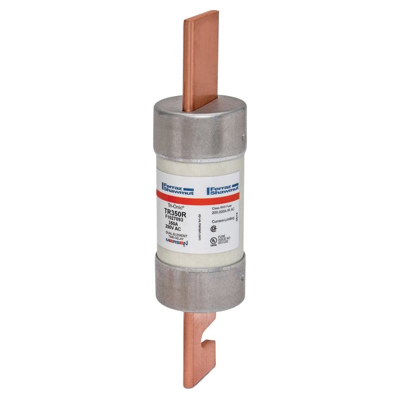 MERSEN Mersen TR350R 350 Amp, 250 Volt, Class RK5 Time Delay Fuse